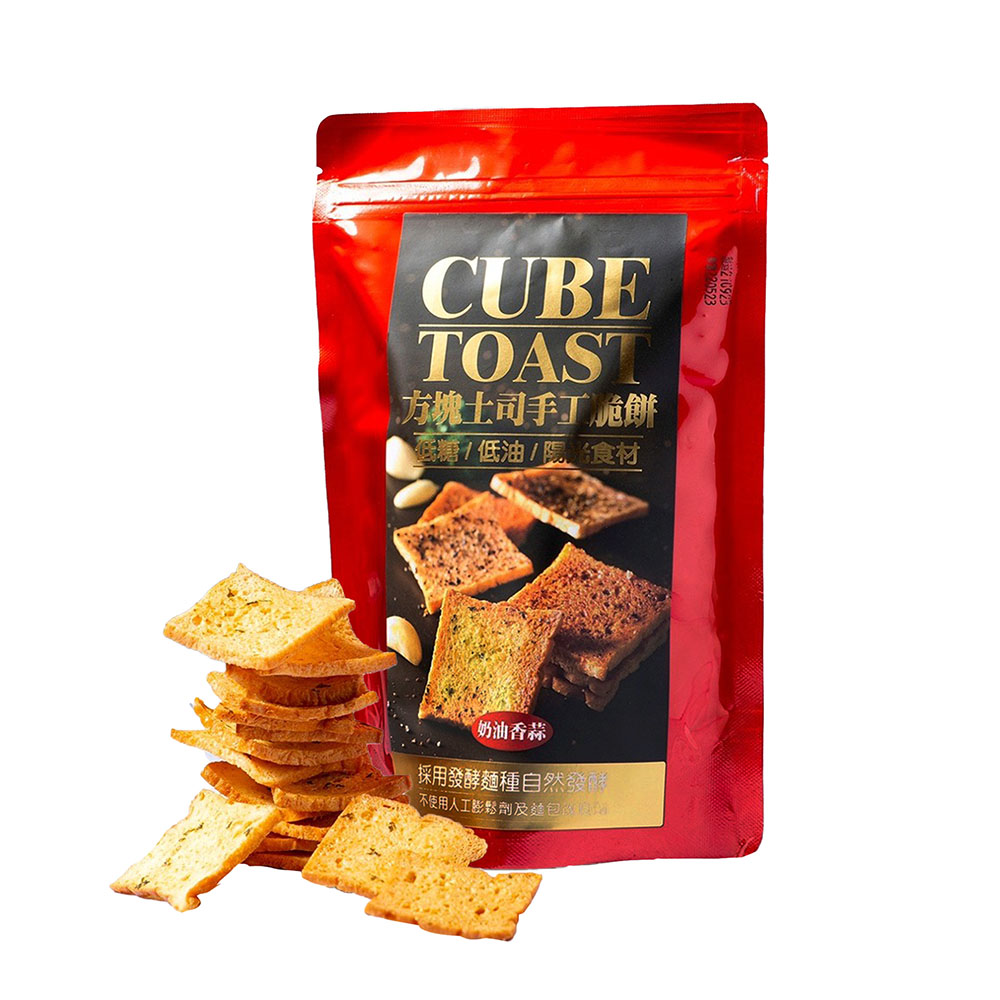 Cube Toast Cookies Garlic Flavor